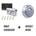 M&C Condor + Escudo Disec Rok - cilindroseguridad.es