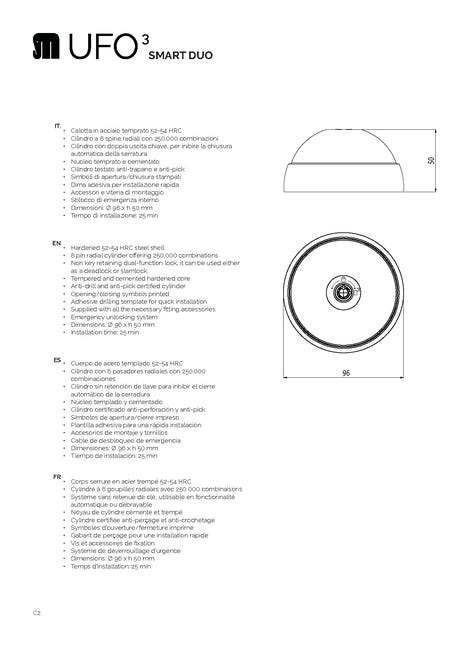 Meroni UFO 3 Comfort - cilindroseguridad.es